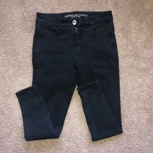 American Eagle Black Skinny jeans
